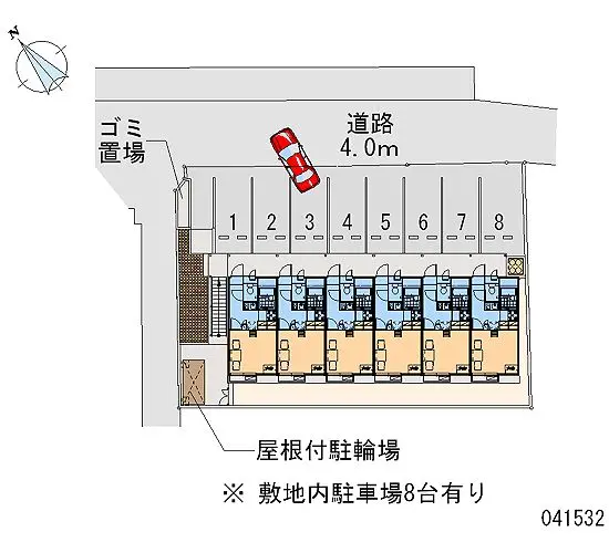 岸和田市磯上町１丁目 月極駐車場